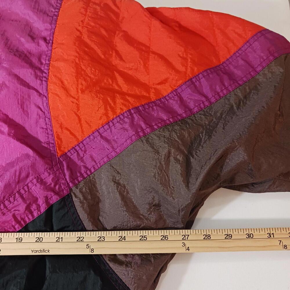 Vintage P.A. Originals Women’s Multicolor Pockets Jacket Coat Size S Retro 90s - Picture 12 of 14